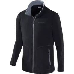 Black Crevice Jacket Fleece