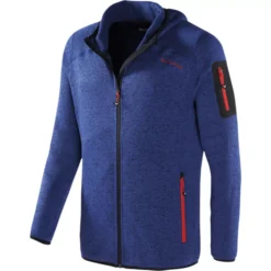 Black Crevice Cordfleecejacke Fleecejacke