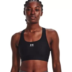 Under Armour HeatGear Armour Mid Padless Sports Bra Sport BH -Sportarten Kleidung Geschäft A 3068903 NB2