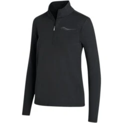 Saucony SOLSTICE 1/4 ZIP Laufshirt