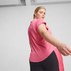 Puma Train Favorite Heather Cat Tee Fitnessshirt -Sportarten Kleidung Geschäft A 3143274 NB3