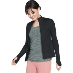 Skechers GOWALK Mesh Fitnessjacke -Sportarten Kleidung Geschäft A 3164857 NB2