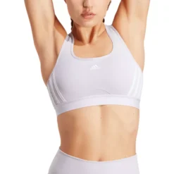 Adidas Powerreact 3-Stripes Training Bra Sport BH -Sportarten Kleidung Geschäft A 3193263 NB5