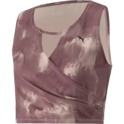 Puma Studio AOP Crop Top Fitnessshirt