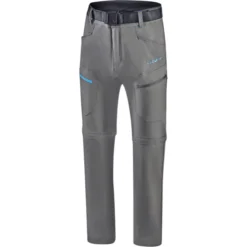 Black Crevice Zip Off Trekkinghose Wanderhose