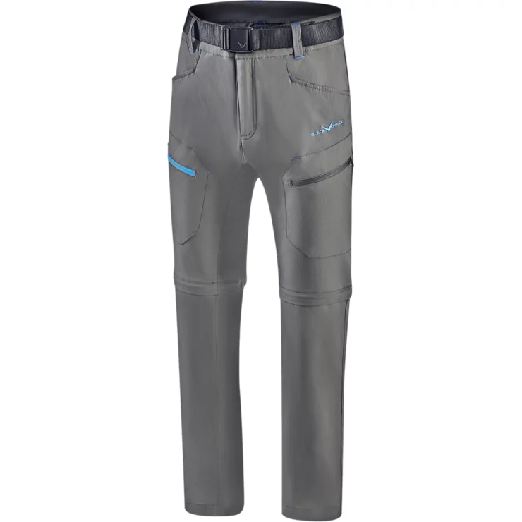 Black Crevice Zip Off Trekkinghose Wanderhose 3 Black Crevice Zip Off Trekkinghose Wanderhose