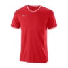 Wilson TEAM II HIGH V-NECK Tennisshirt 1 Wilson TEAM II HIGH V-NECK Tennisshirt -Sportarten Kleidung Geschäft Wilson TEAM II HIGH V NECK Team Red 3311570 00 446672